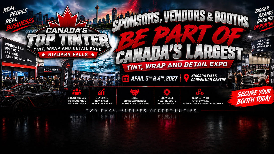 Canadian Tint Expo 2027 exhibitor and sponsor floor
