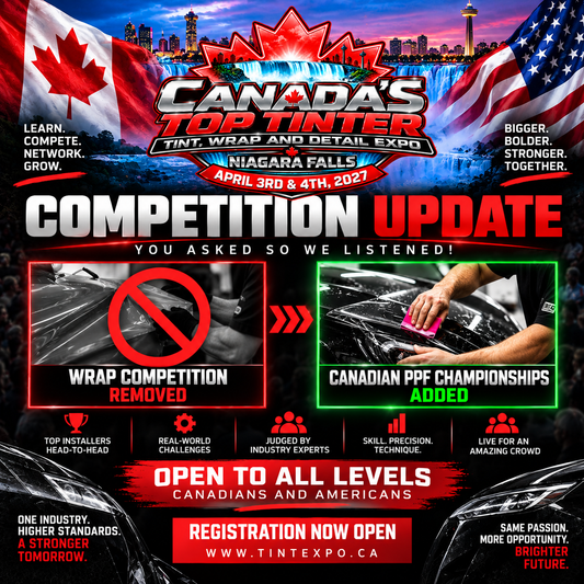 Canadian Tint Expo Announces New PPF Competition for 2027