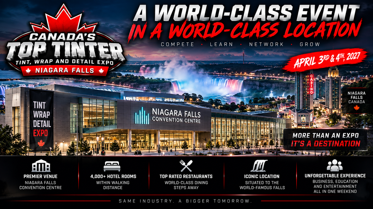 Niagara Falls Convention Centre, home of the Canadian Tint Expo