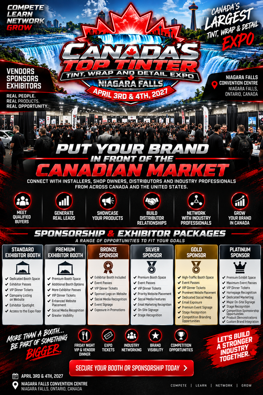 Vendors, Exhibitors &amp; Sponsorship Packages — Canada’s Top Tinter Expo 202